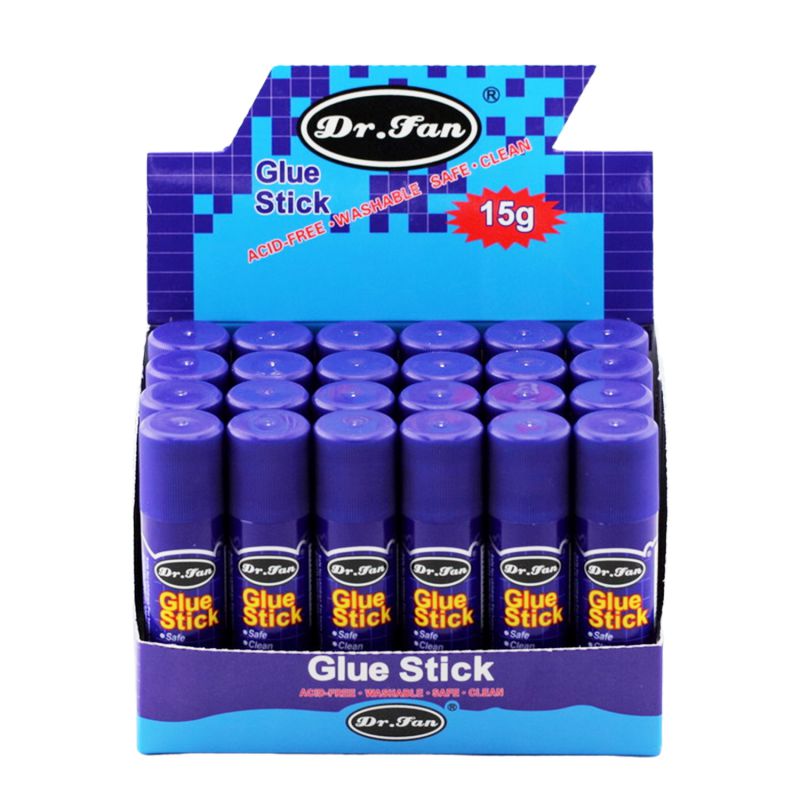 15g Blue Disappearing Glue Stick 