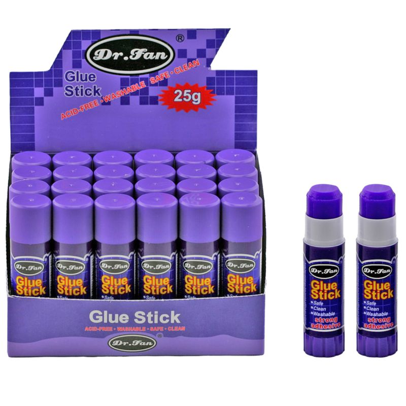25g Purple Disappearing Glue Stick