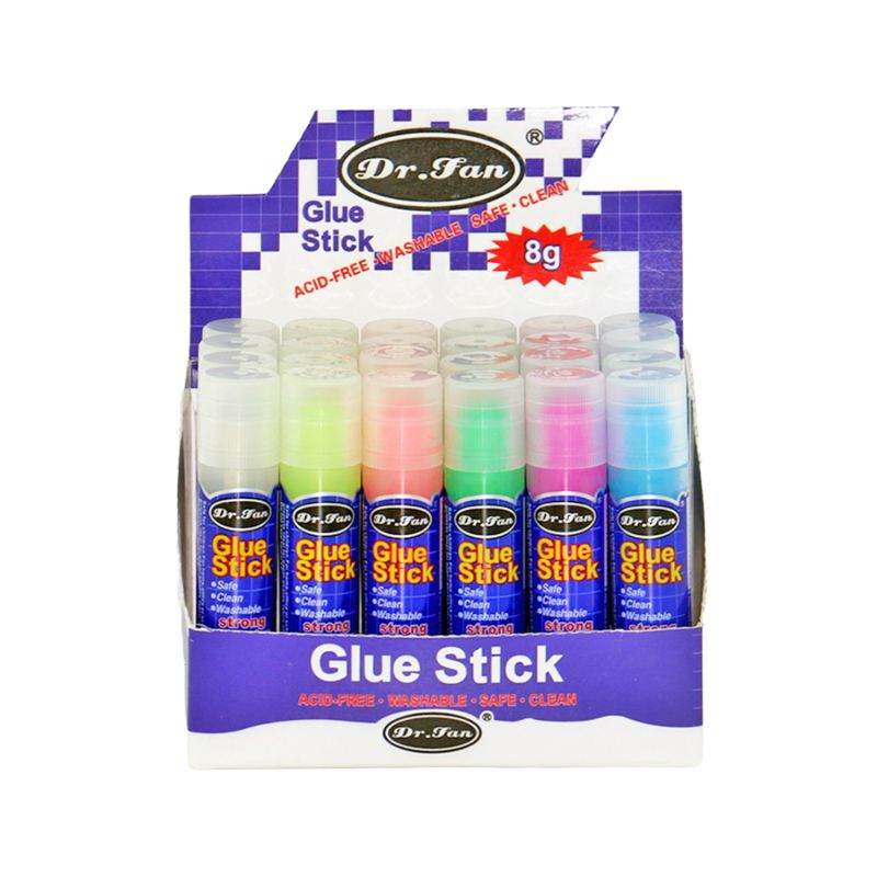 8g PVP Color Glue Stick 