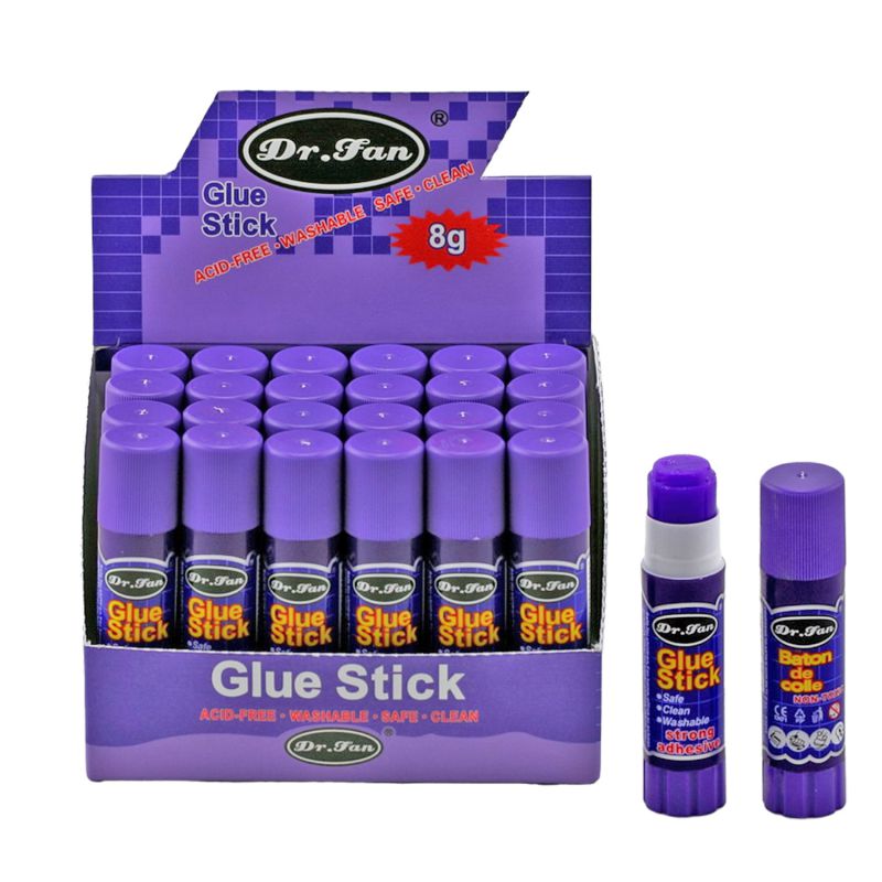 8g Purple Disappearing Glue Stick