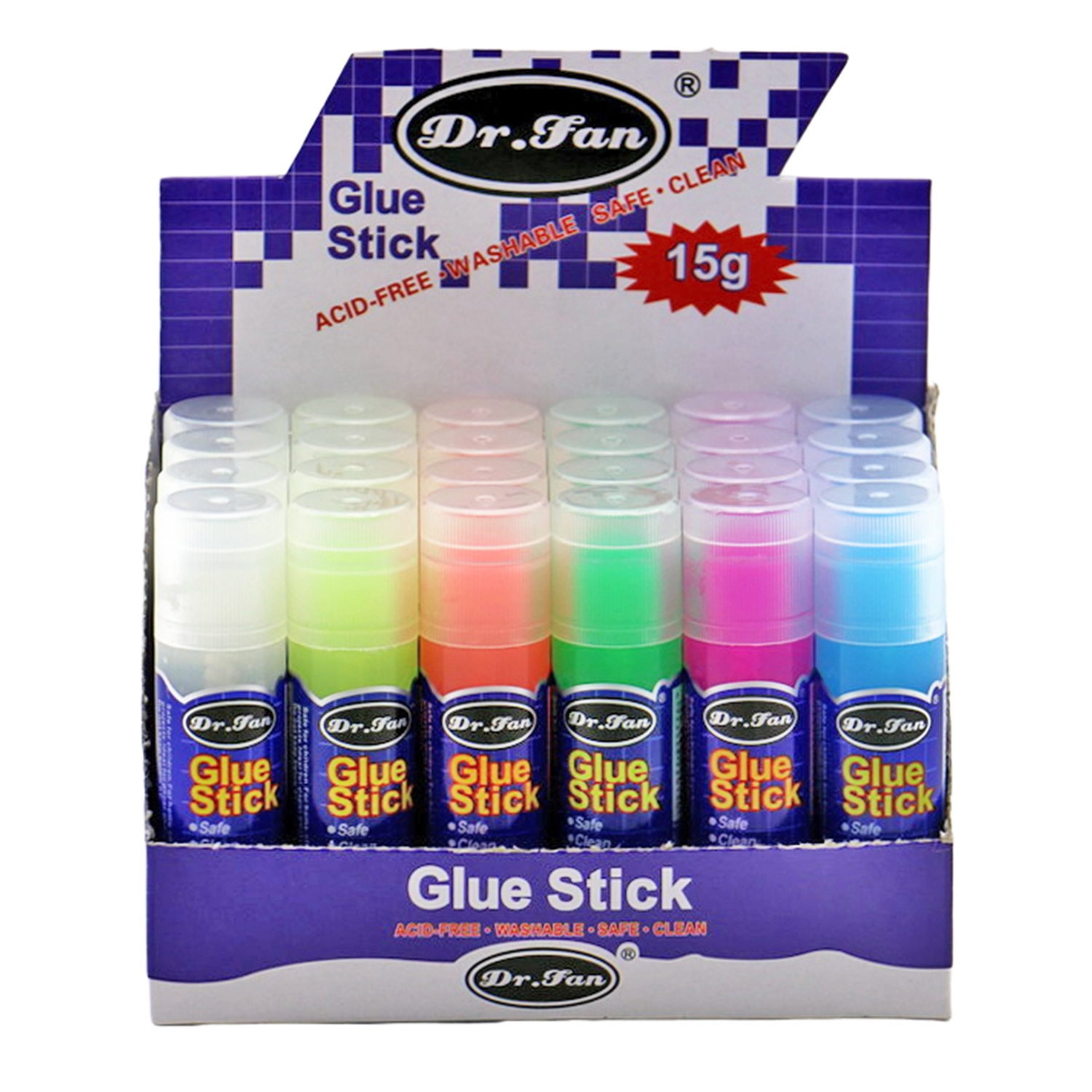 15g PVP Color Glue Stick 